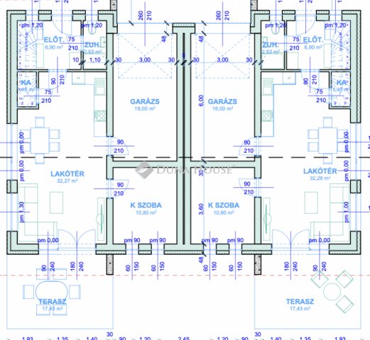 Eladó ikerház, Budapesten, XVIII. kerületben 149.9 M Ft, 5 szobás