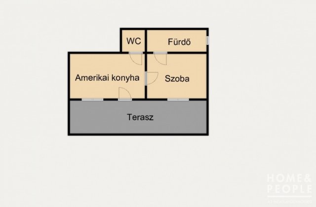 Eladó téglalakás, Makón 45 M Ft, 2 szobás