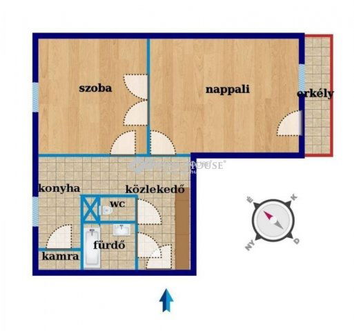 Kiadó panellakás, albérlet, Kecskeméten 195 E Ft / hó, 2 szobás