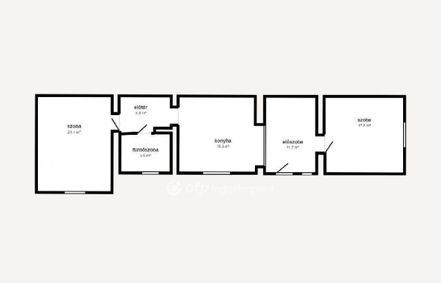 Eladó családi ház, Homrogdon 15 M Ft, 2 szobás