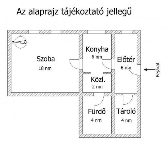 Eladó téglalakás, Budapesten, XIV. kerületben 33 M Ft, 1 szobás
