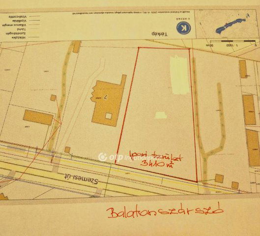 Eladó telek, Balatonszárszón 53.8 M Ft / költözzbe.hu