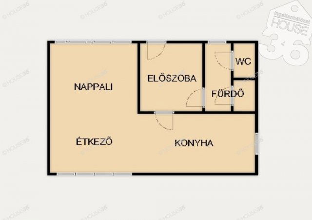 Eladó téglalakás, Szekszárdon 28.75 M Ft, 1 szobás