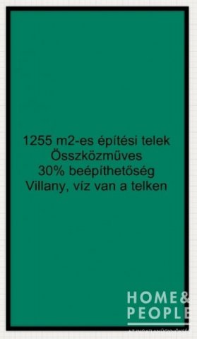 Eladó telek, Kisteleken 10.99 M Ft / költözzbe.hu