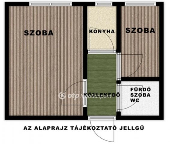 Eladó panellakás, Nyíregyházán 29.9 M Ft, 1+1 szobás