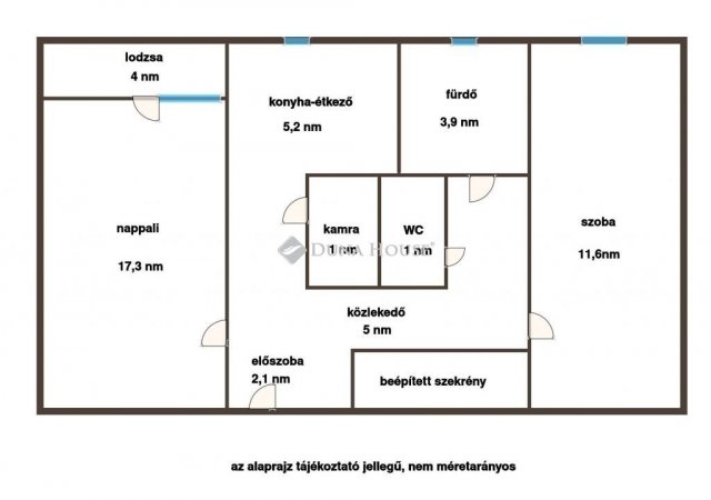 Eladó téglalakás, Budapesten, IV. kerületben 51 M Ft, 2 szobás