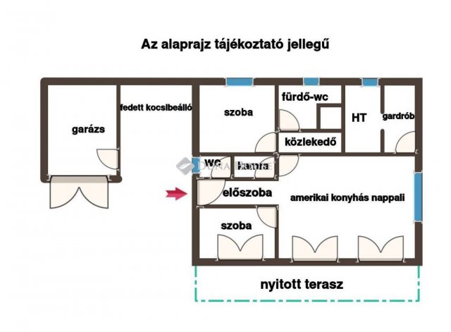 Kiadó ikerház, albérlet, Székesfehérvárott 380 E Ft / hó