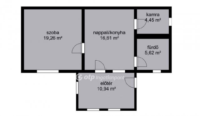 Eladó családi ház, Szentesen 19.9 M Ft, 2 szobás