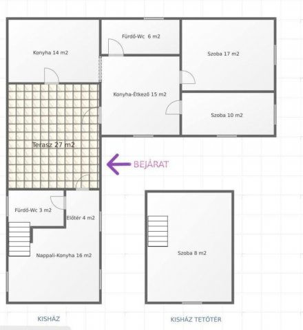 Eladó családi ház, Albertirsán 54.9 M Ft, 2+1 szobás