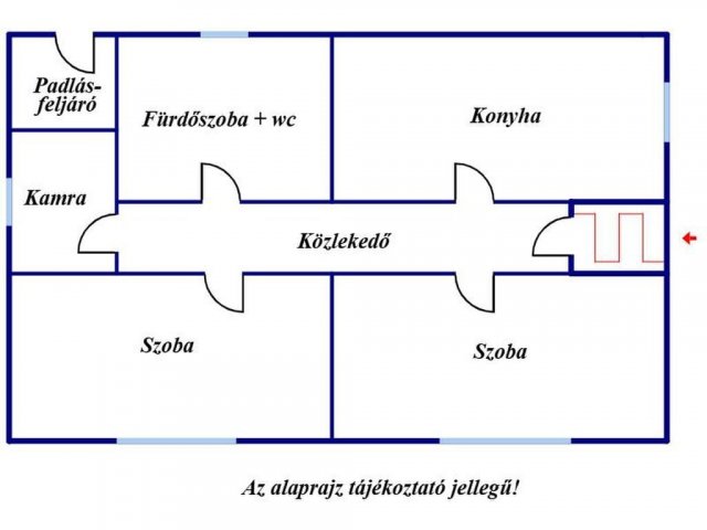 Eladó családi ház, Kunszentmártonban 14.5 M Ft, 2 szobás