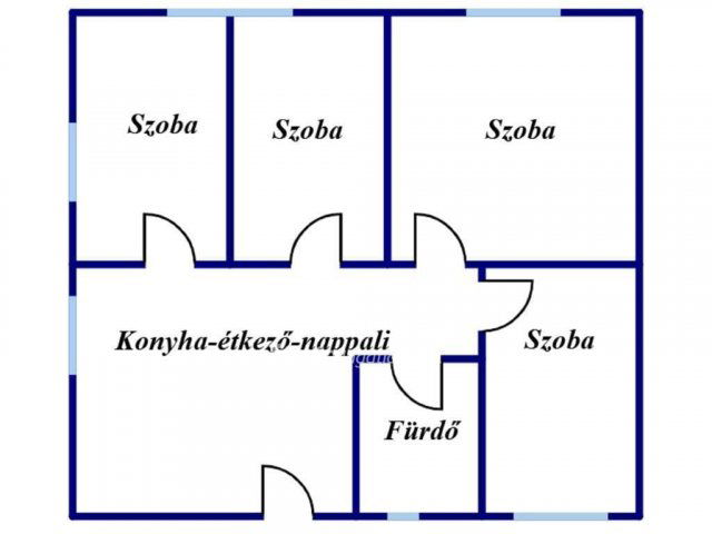 Eladó családi ház, Füzesabonyban 38.79 M Ft, 4 szobás