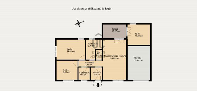 Eladó családi ház, Abában 74.9 M Ft, 4 szobás