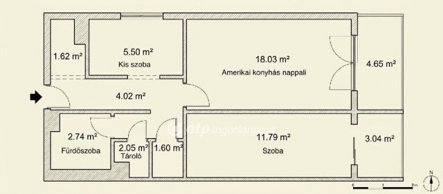 Eladó panellakás, Budapesten, XI. kerületben 79.9 M Ft