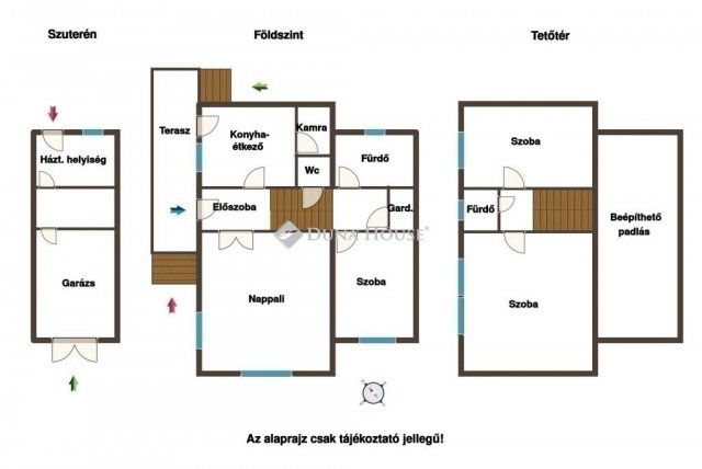 Eladó ikerház, Budapesten, XVII. kerületben 75 M Ft, 3+1 szobás