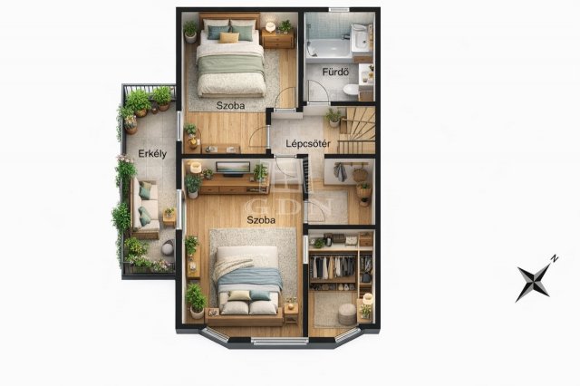 Eladó ikerház, Mogyoródon 84.99 M Ft, 3+1 szobás