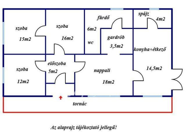 Eladó családi ház, Taron 18 M Ft, 4 szobás