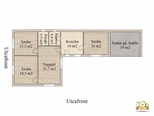 Eladó családi ház, Áporkán 62 M Ft, 4 szobás
