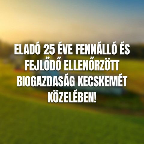 Eladó mezogazdasagi ingatlan, Szentkirályon 190 M Ft