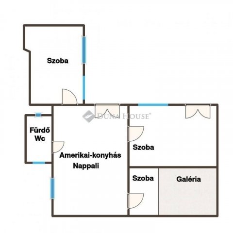 Eladó téglalakás, Budapesten, VI. kerületben 90 M Ft, 4 szobás