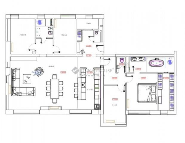 Eladó téglalakás, Budapesten, XII. kerületben 410 M Ft, 5 szobás