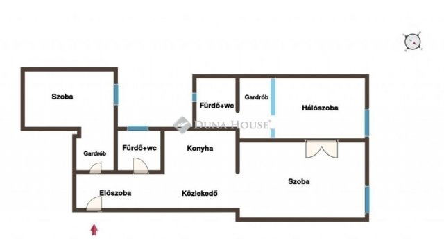 Eladó téglalakás, Budapesten, V. kerületben 234.9 M Ft, 3 szobás