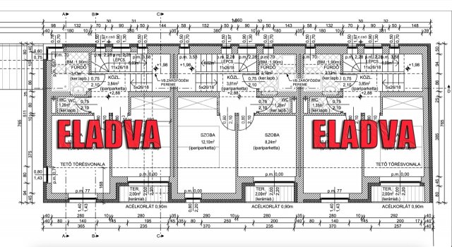 Eladó sorház, Vácon 87.9 M Ft, 3 szobás / költözzbe.hu