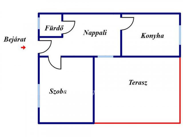 Eladó ikerház, Üllőn 38.9 M Ft, 1+1 szobás