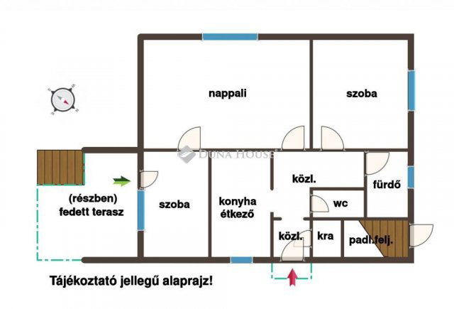 Eladó családi ház, Érden 75 M Ft, 3 szobás