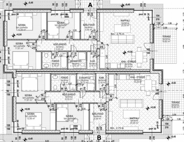 Eladó ikerház, Tordason 84.9 M Ft, 4 szobás