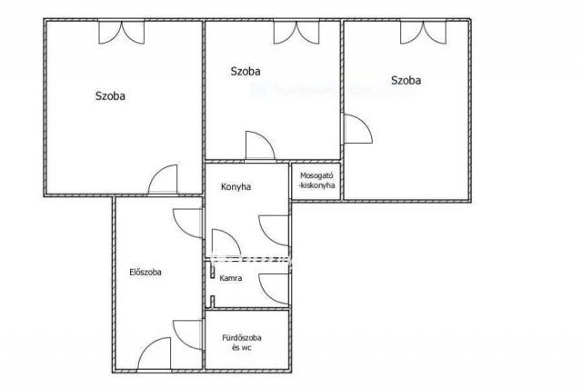 Eladó téglalakás, Mezőhegyesen 9.99 M Ft, 3 szobás