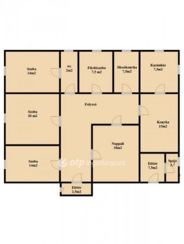 Eladó családi ház, Nyírábrányon 21 M Ft, 3 szobás