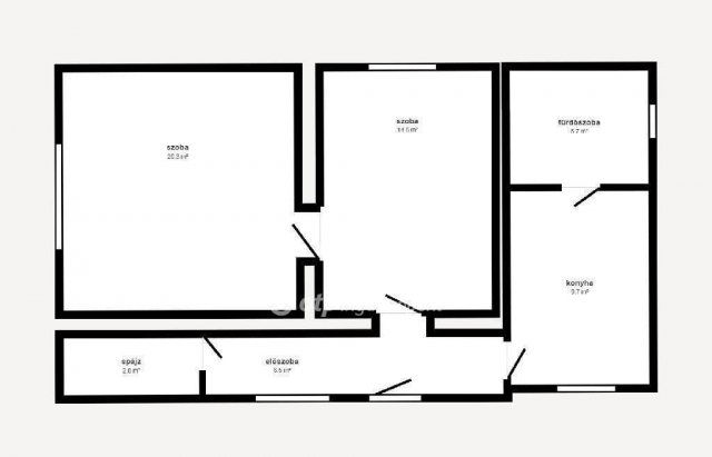 Eladó nyaraló, Nyíregyházán 21.8 M Ft, 2 szobás