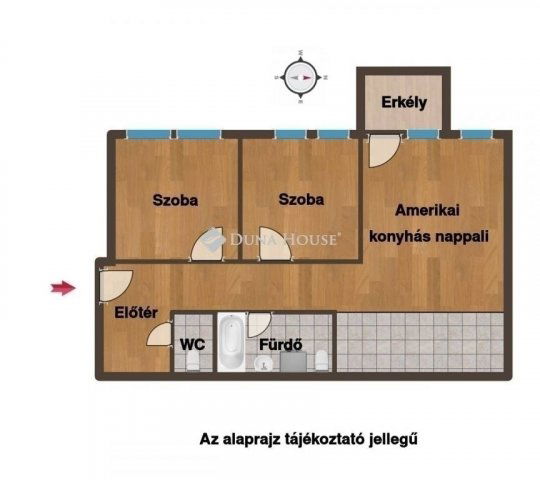 Eladó téglalakás, Budapesten, VIII. kerületben 114.9 M Ft