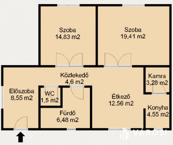 Eladó családi ház, Deszken 64.9 M Ft, 2 szobás