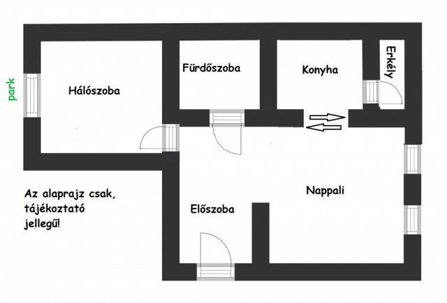 Eladó téglalakás, Budapesten, XIV. kerületben, Padlizsán utcában