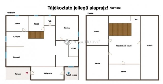 Eladó családi ház, Inárcson 69.9 M Ft, 7 szobás