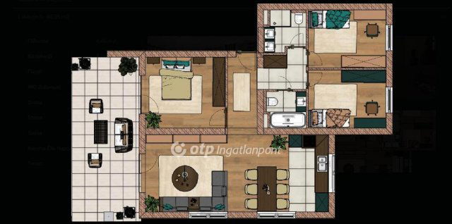 Eladó téglalakás, Balatonakarattyán 131.9 M Ft, 4 szobás
