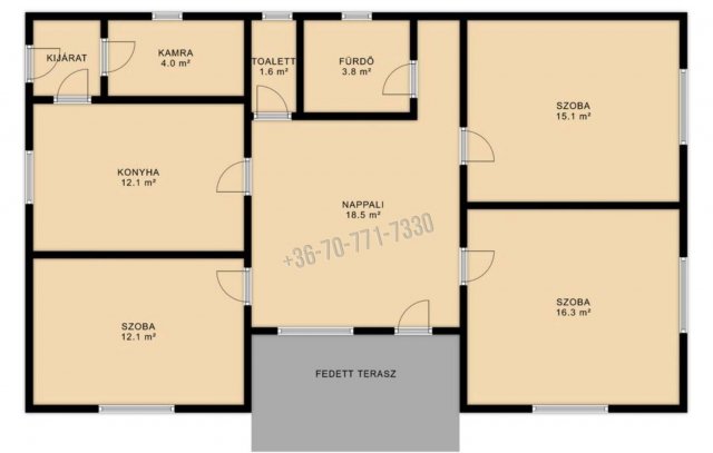 Eladó családi ház, Hevesen 28.9 M Ft, 3 szobás