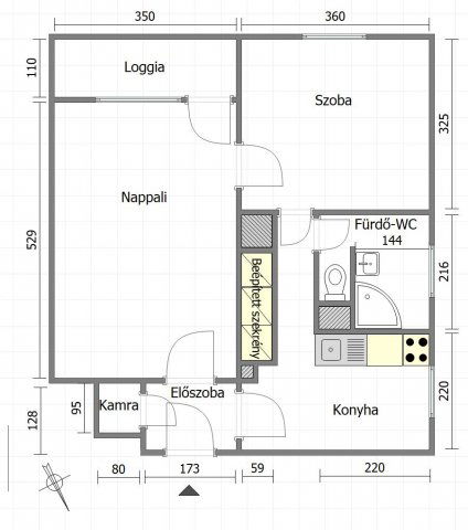 Kiadó panellakás, albérlet, Kecskeméten, Mátis Kálmán utcában