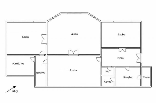 Eladó téglalakás, Pétfürdőn 64.9 M Ft, 4+1 szobás