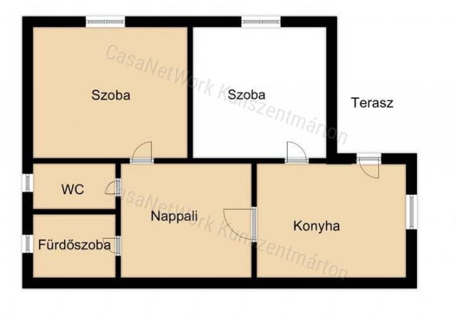 Eladó családi ház, Kunszentmártonban 12.9 M Ft, 3 szobás
