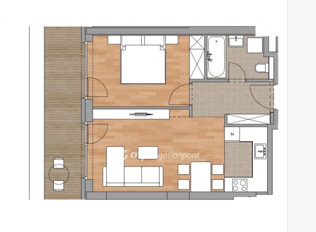 Eladó téglalakás, Budapesten, XI. kerületben 85.4 M Ft, 2 szobás