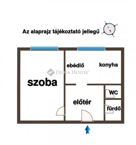 Eladó panellakás, Székesfehérvárott 40 M Ft, 1 szobás