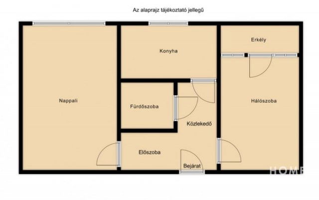 Eladó téglalakás, Szegeden 55 M Ft, 2 szobás