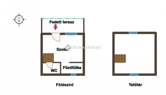 Eladó nyaraló, Adonyban 16 M Ft, 2 szobás / költözzbe.hu