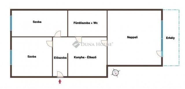 Eladó téglalakás, Budapesten, VI. kerületben 128.9 M Ft