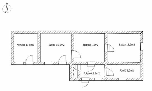 Eladó családi ház, Jászkisérén 9.5 M Ft, 2+1 szobás