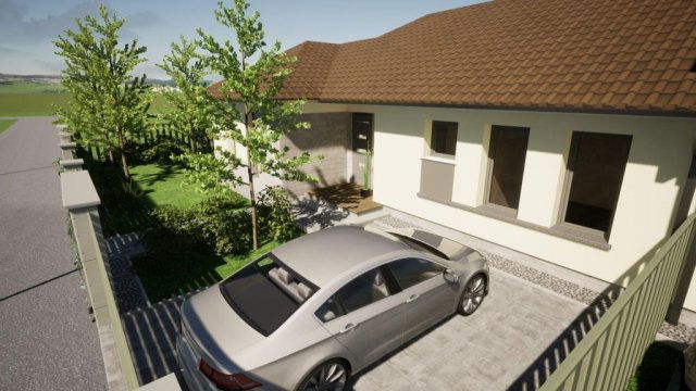 Eladó ikerház, Tahitótfalun 93.9 M Ft, 4+2 szobás