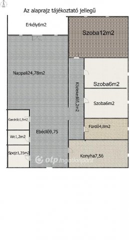 Eladó téglalakás, Szigetszentmiklóson 79.9 M Ft, 2+2 szobás