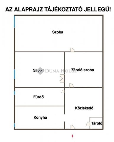 Eladó panellakás, Balatonalmádiban 49 M Ft, 3 szobás